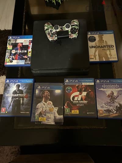 used playstation 4 (slim) for sale/playstation 4 mosta3ml lel be3