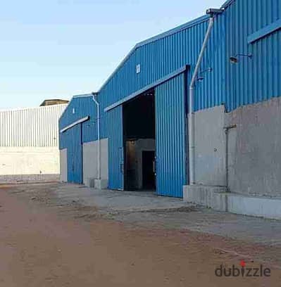 1500 meter factory for rent, gable, height 7m, helicopter ground, electricity 3 phase
