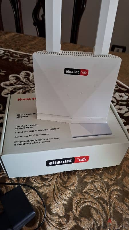 etisalat 4g router - اكسسوارات و قطع غيار كمبيوتر - 206370380