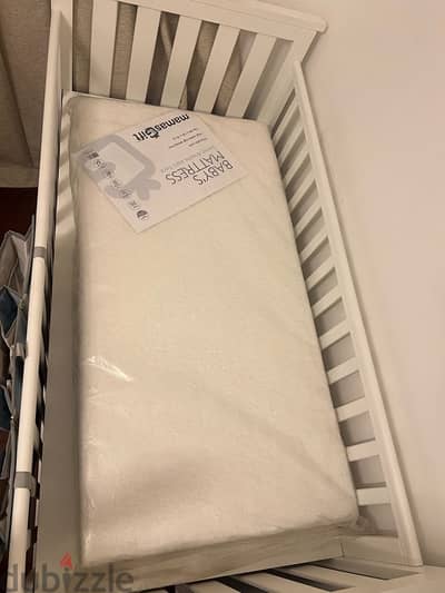 baby bed mattress مرتبة سريرا طفال  من هدية ستور جديدة بالكيس