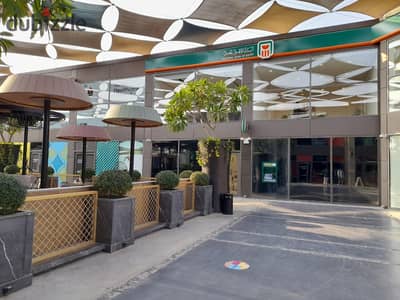 Shop for rent, ground floor, 200 sq m, in Walk of Cairo, prime location inside the mall in Beverly Hills, Sheikh Zayed