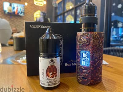 vape فيب بالتانك + ٢ بطارية + هدايا لاستخدامها