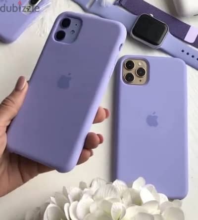 للبيع كفر ايفون ١١ برو ماكس سيليكون لون بربيل