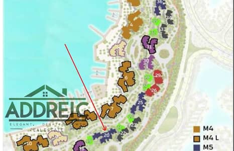 Studio apartment for 10 million less than the company price. Chalet in the heart of Marina M2 Santorini – L10, South Mid, North Coast, 79m² with priva