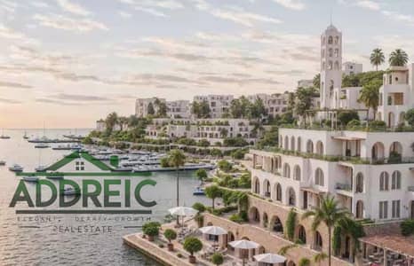 Studio apartment for 10 million less than the company price. Chalet in the heart of Marina M2 Santorini – L10, South Mid, North Coast, 79m² with priva