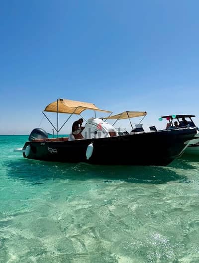 American Fiberglass Speedboat 7.5m| Yamaha 175HP 2025 | Only 240 Hours