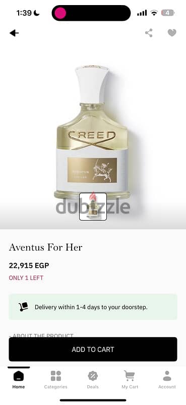 NEW Creed aventus for her 2