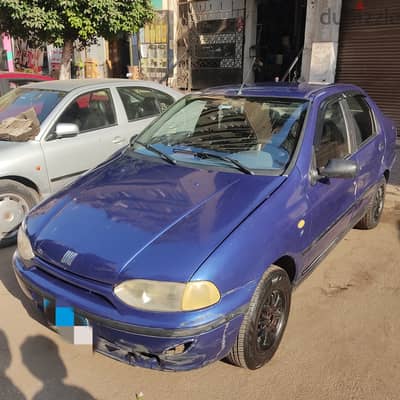 فيات سيينا 1400 سى سى موديل 2000 فابريكة بدون بارومة رخصة ٣ سنين  4فرد