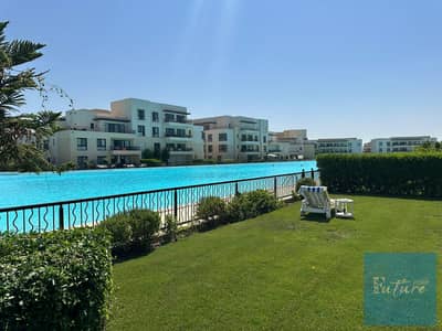 Marassi North Coast Chalet For Sale In Blanca Ground Floor Direct On Lagoon On Front Of Blanca Hotel With A Big Garden and The Best Price In Blanca