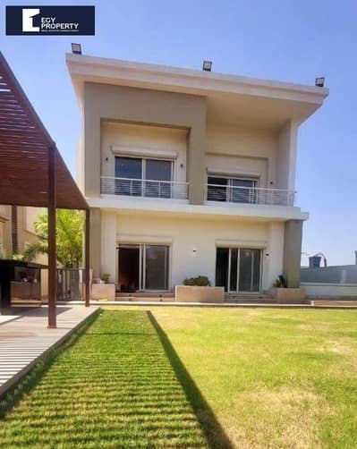 Directly on the Nile Fully Finished  Luxury Villa for Sale in Jirian - New Cairo