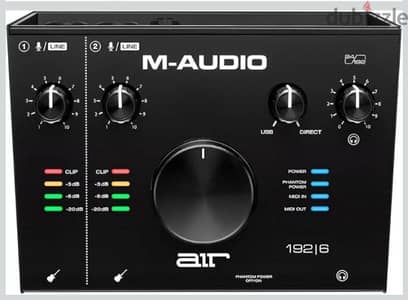 M audio air 192-6 interface