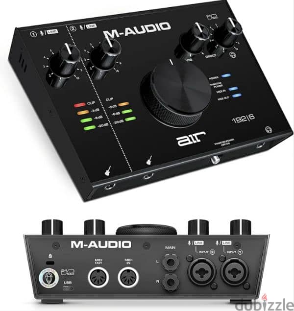 M audio air 192-6 interface 1