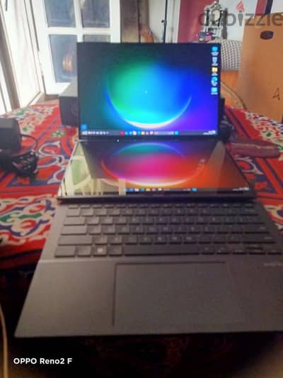 اتنين شاشه14. asus zenbook dou 2scren