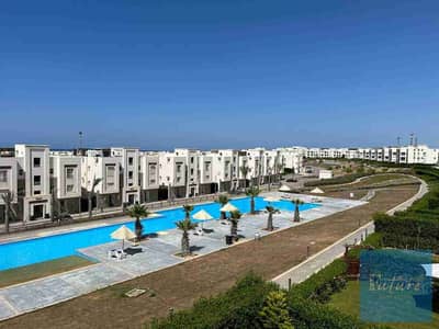 For Sale: Chalet in Amwaj, 3 Bedrooms, First Floor, Direct Pool View,  Delivery, Lowest Price for a 3-Bedroom Unit in Amwaj North Coast.