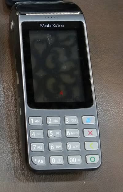 جهاز pos بحالة الجديد يعمل على جميع شركات الدفع الالكتروني