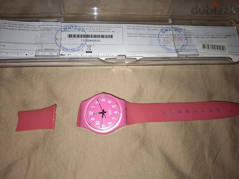 ساعه swatch اطفال 1
