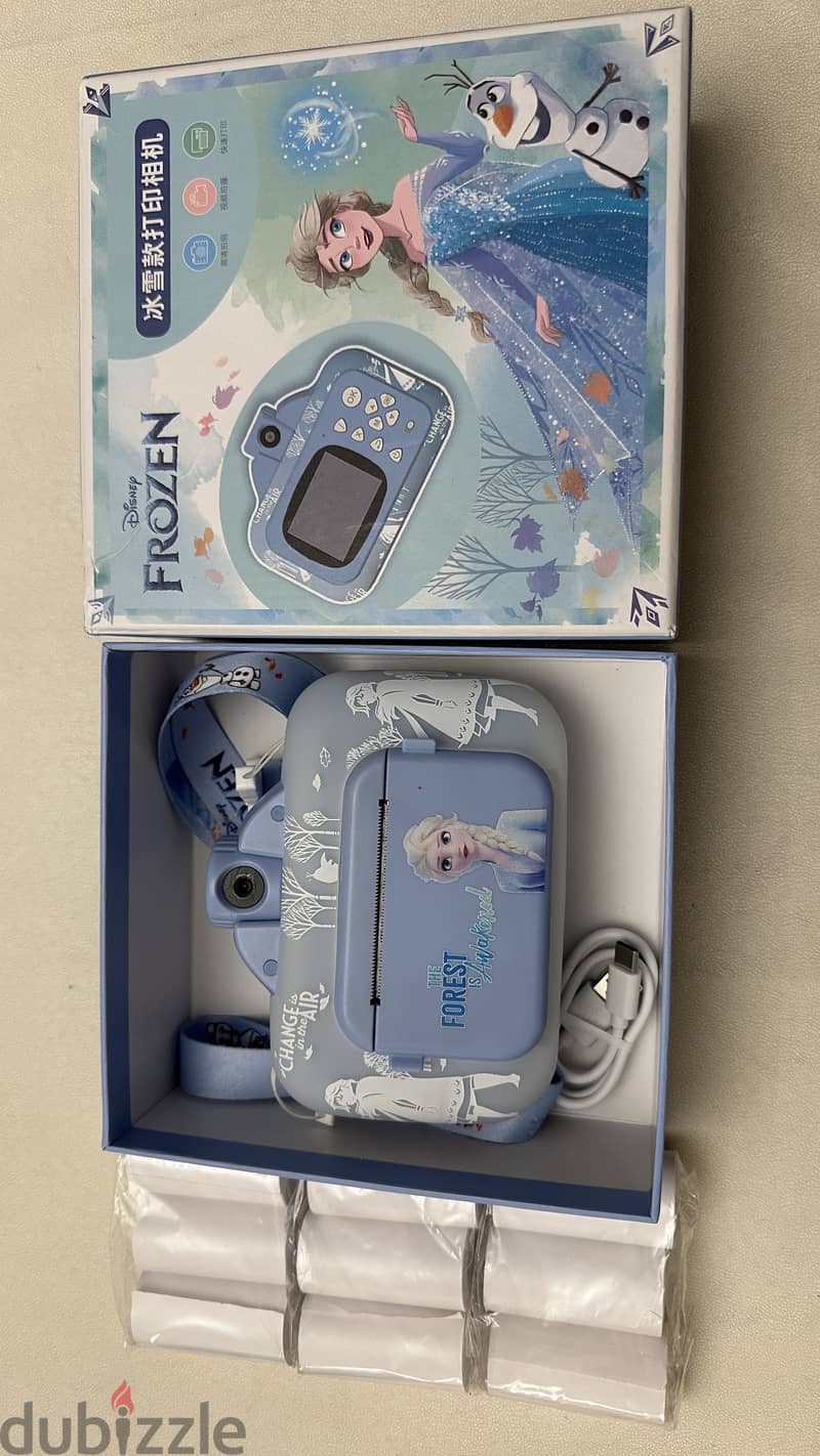 Frozen Elsa Camera Instant Print Camera 1