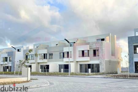 فيلا Town House Corner Resale للبيع 197م Compound Palm Hills Alexandria