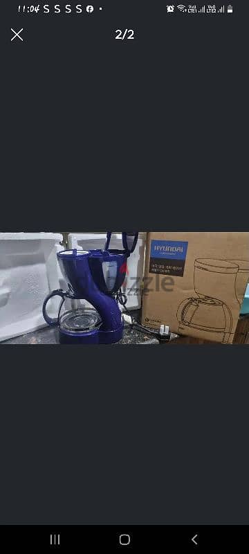 ماكينة قهوة هيونداي تستخدم اميريكان كوفي او اسبريسو