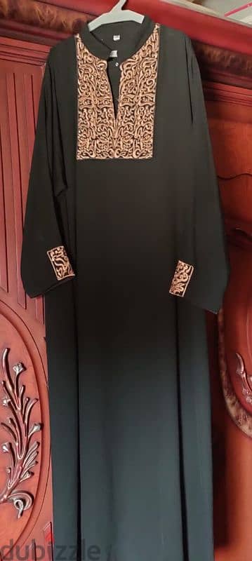 عبايه سودا كريب