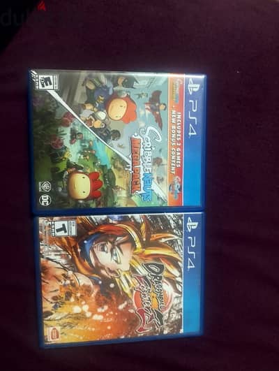 1. Scribblenauts Mega Pack 2. Dragon Ball FighterZ