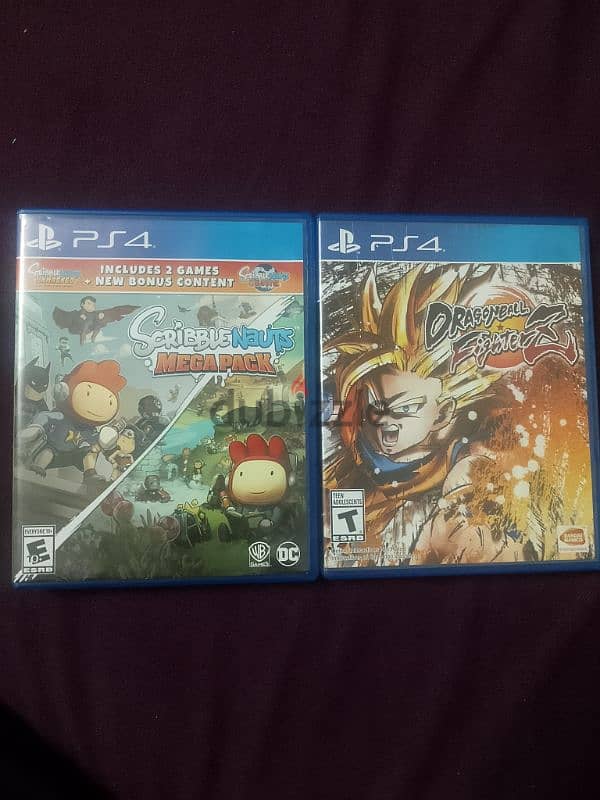 1. Scribblenauts Mega Pack 2. Dragon Ball FighterZ 1