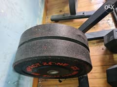 55 lbs Olympic Lifting Weights 0