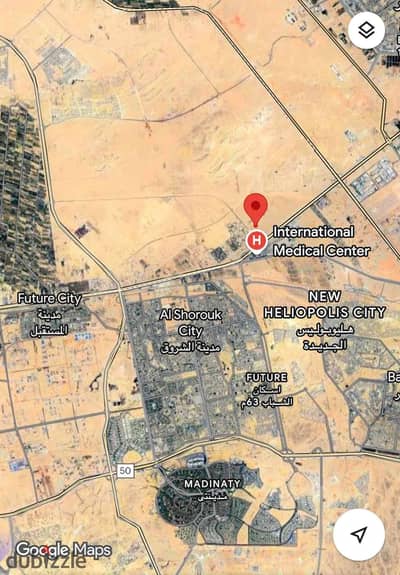 Land for sale in front of the International Medical Center and Compound ...
