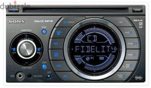 Sony (7 inch) Car Stereo الاصلي يدعم (الهاتف +CD + الشرايط)