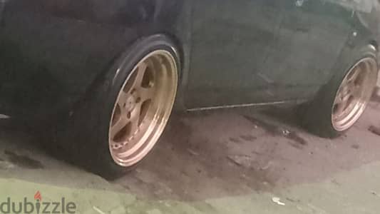 بيع جنط 17 9.5 بوصه كله