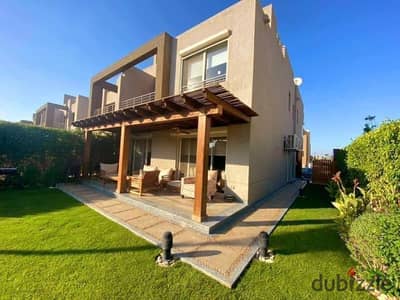 Luxury Villa for Rent in Palm Hills PK1 , New Cairo - Exclusive Modern Living with Private Pool & Garden