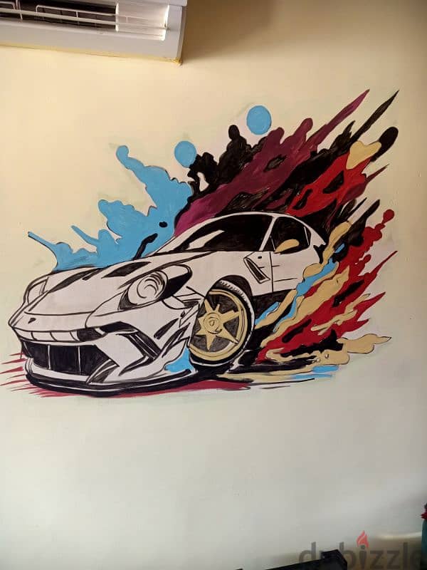 رسم جداري 4
