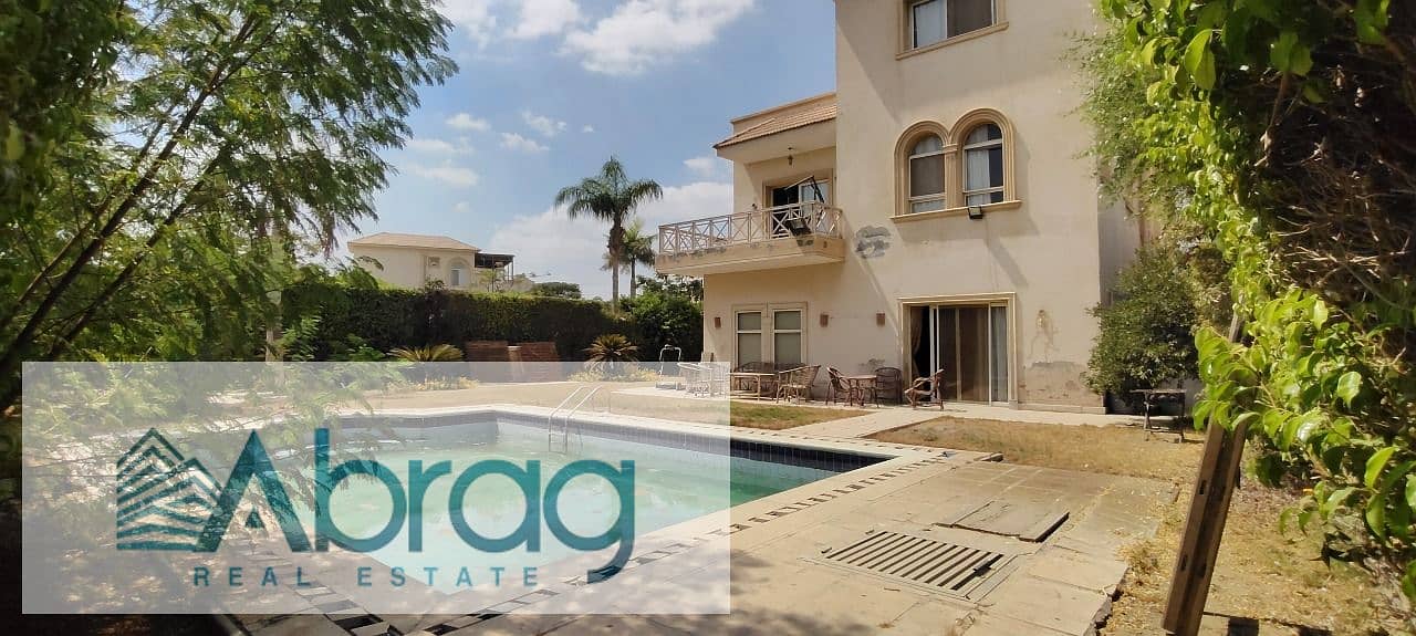 6 Bedrooms 400 sq.M Villa for sale 40,000,000 EGP in Greens Compound, Sheikh Zayed