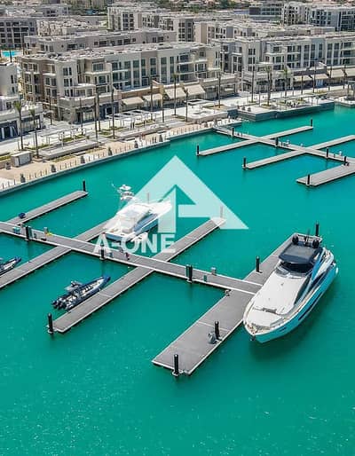 استوديو للبيع  pool view بحري بمساحه 75متر مارينا 2 مراسي marassi الساحل الشمالي سيدي عبد الرحمنmarina2