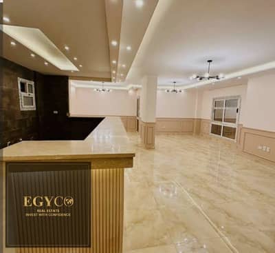 Apartment 133m for sale with a leading developer and a 25% discount in the Investors Area opposite the Embassy District with installments over 6 years