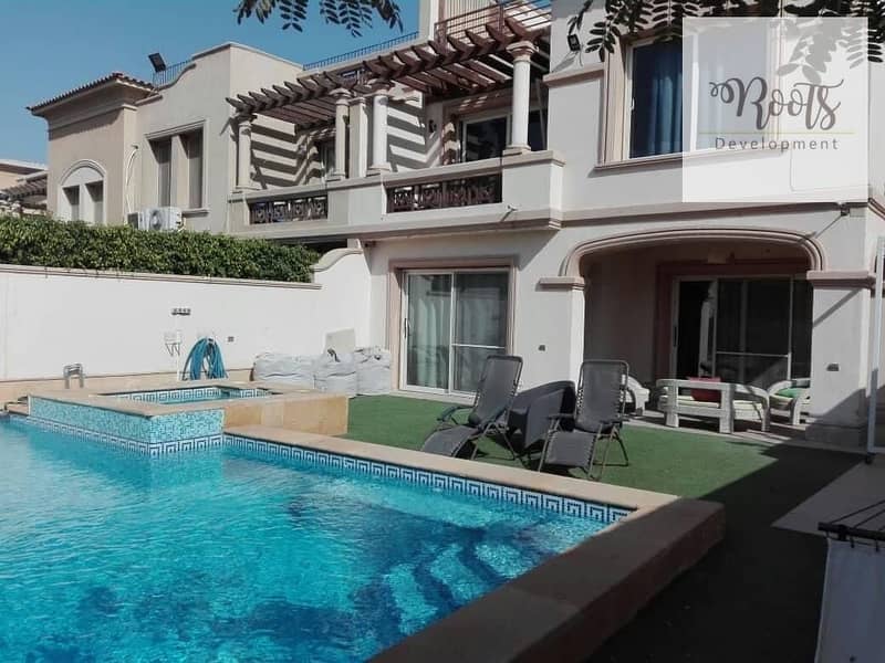 6 Bedrooms 400 sq.M Twinhouse for sale 20,000,000 EGP in Meadows Park Compound, Sheikh Zayed