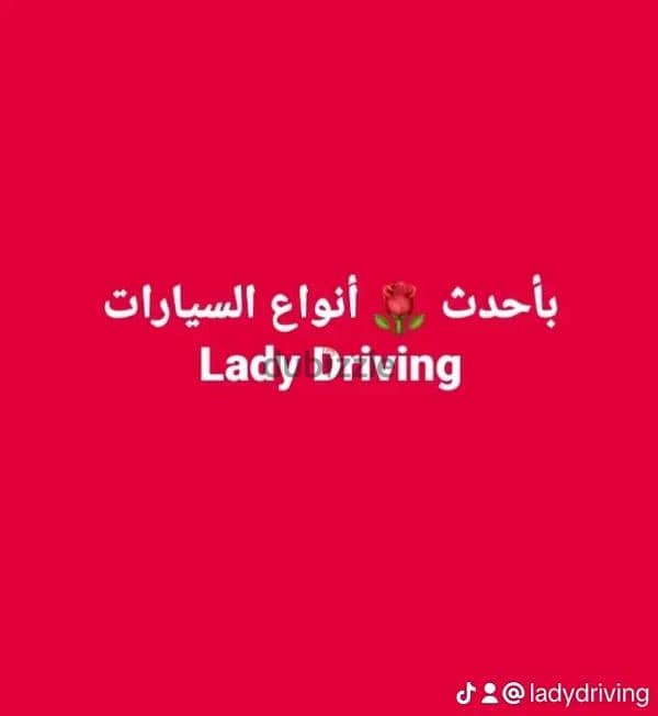 Lady Driving  for all 8