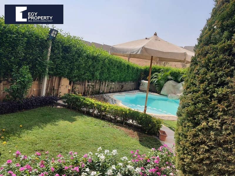 Villa Fully Furnished Lowest Price with Private Pool in Uptown Cairo ...