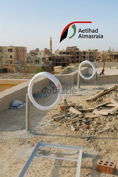 تأسيس مواسير التكييف
