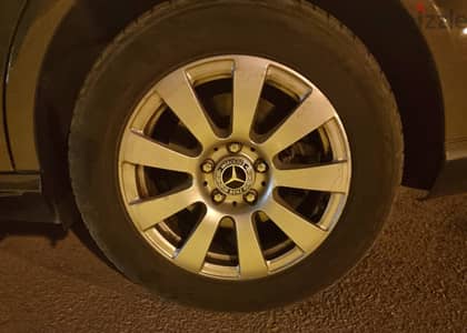 طقم جنط مرسيدي اصلي للبيع