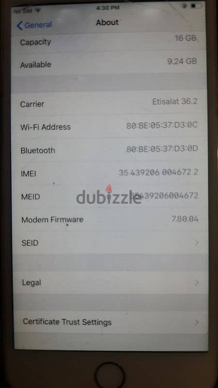 Iphone 6 plus 16GB 3