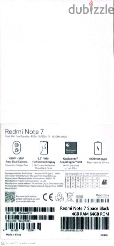 redmi note 7 space black 3