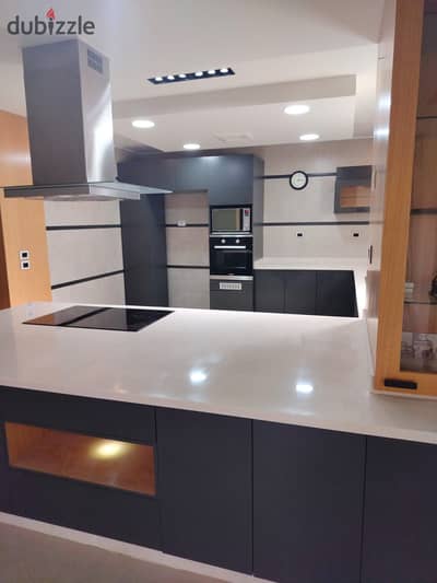 apartment with garden 300m for rent in the square compound semi furnished new cairo