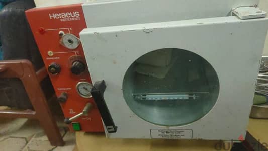 فرن فاكيوم Vacuum oven مع فرن تجفيف 80 لتر تحكم دقيق