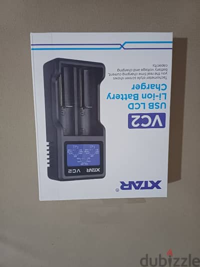 XTAR VC2 charger شاحن بطاريات