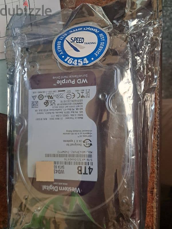 هارد WD Purple 4T 2