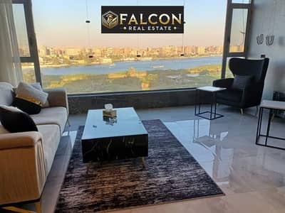 Apartment for sale with a huge investment return directly on the Nile / fully finished / in Maadi