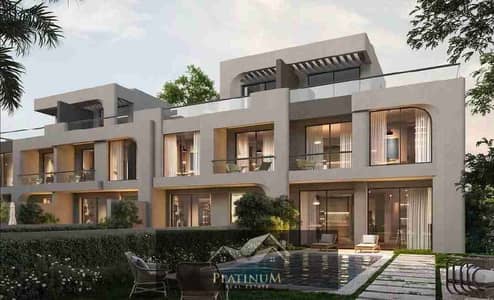 Villa for sale 195 meters at opening prices in the most important projects in Palm Hills Compound 97 Hills Fifth Settlement