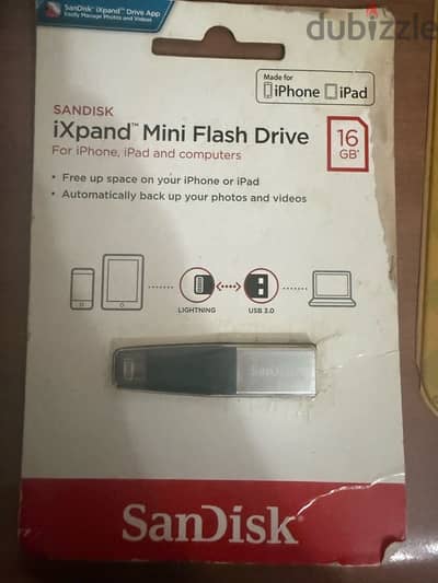 iXpand Sandisk Iphone Flash Drive 16 GB