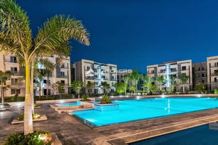 3-bedroom apartment, 151 square meters + private garden, for sale, ready to move in and take possession, in the heart of Fifth Settlement in New Cairo
